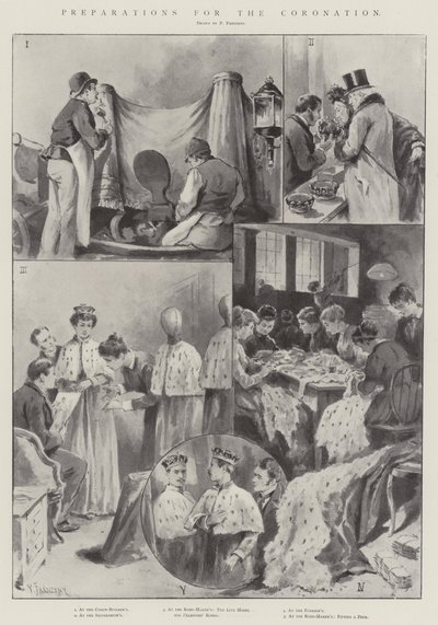 الاستعدادات للتتويج بواسطة بول فرنزيني